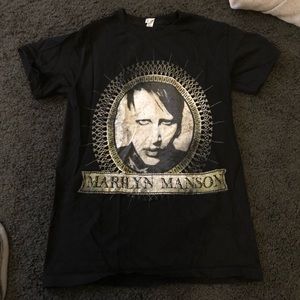 Marilyn manson tour shirt 2016